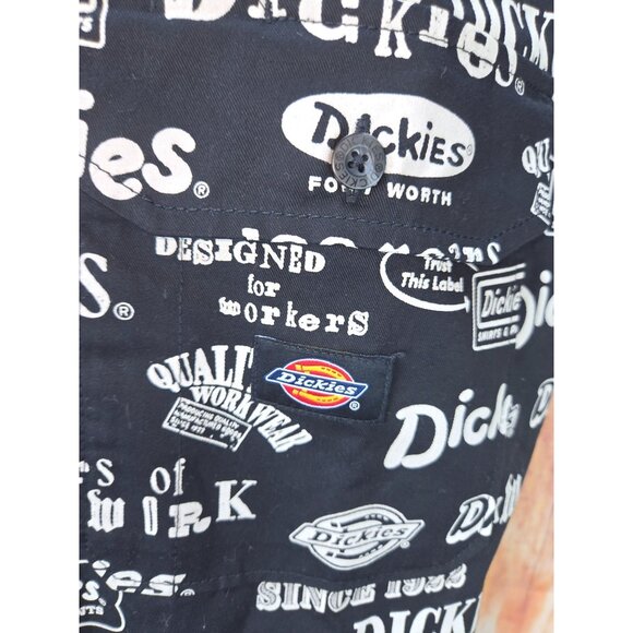 Dickies Men's Black Graphic Short Sleeve Shirt Small - Picture 7 of 8